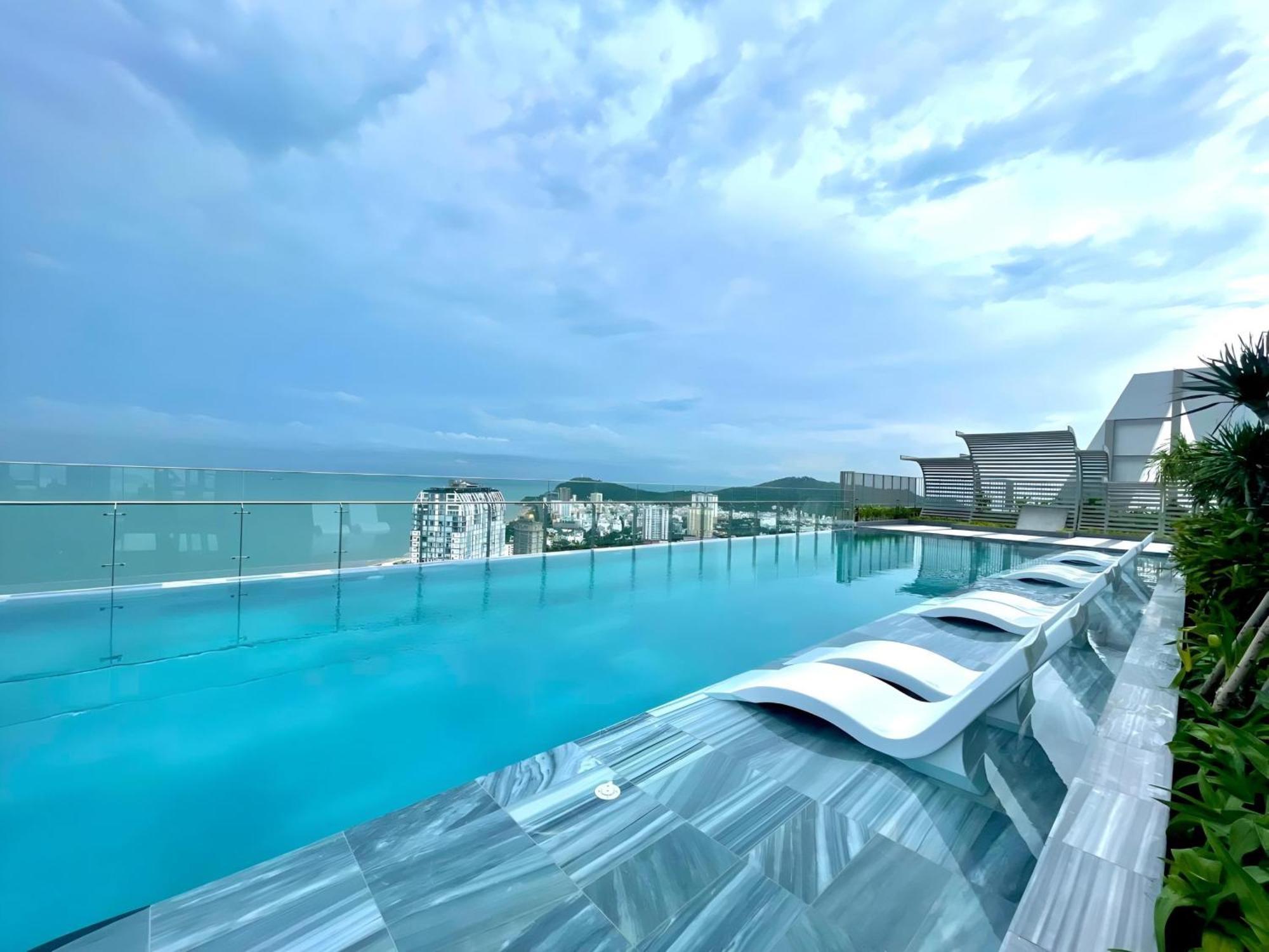 Infinity Pool Luxury Apartment The Song Vung Tau Eksteriør bilde